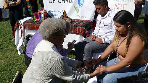 Pastors Wash Immigrants' Feet To Honor Their Difficult Journeys