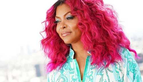 Feelin’ Cookie’s Lilac Locks? Check Out Taraji P. Henson Flaunting Purple Hued Hair Amidst Copious Curves [Photos]