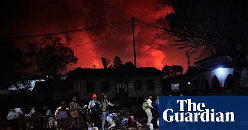 Nyiragongo volcano erupts in eastern Congo