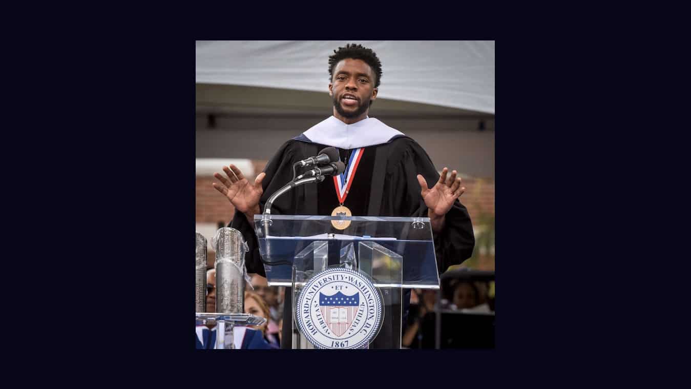 Howard University Renames College of Fine Arts to Alum Chadwick Boseman • EBONY