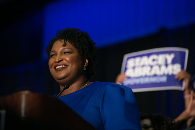 ‘Shoot Them on Sight’: Stacey Abrams’ Campaign Harassed by White Nationalists; Republican Brian Kemp and Georgia Media Say Nothing