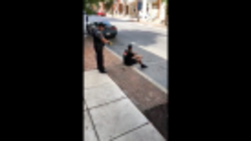 Cop Caught On Video Tasing a Calm, Nonviolent, Compliant Man Who Was Sitting on a Curb