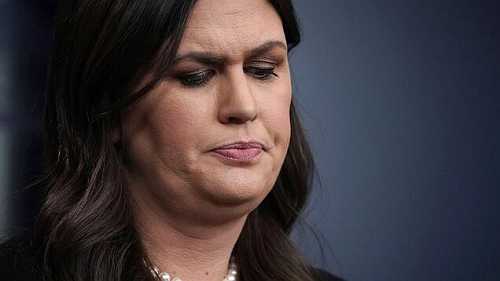 Sarah Huckabee Sanders Refused Service By Restaurant Then Cries White Tears on Twitter Sarah Huckabee Sanders Refused Service By Restaurant Then Cries White Tears on Twitter