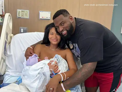 Chanel Iman and Davon Godchaux Welcome Baby Girl - Y'all Know What