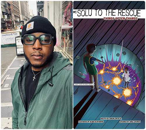 Comic relief: Meet Aaron Curtis Jr., the Waldorf native using art to address issues facing young, urban audiences