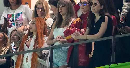 Taylor Swift gets booed by heavily pro-Eagles crowd as she watches the Chiefs at the Super Bowl
