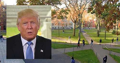 Trump Wants Harvard University to Apologize For Refusing to End Its DEI Programs