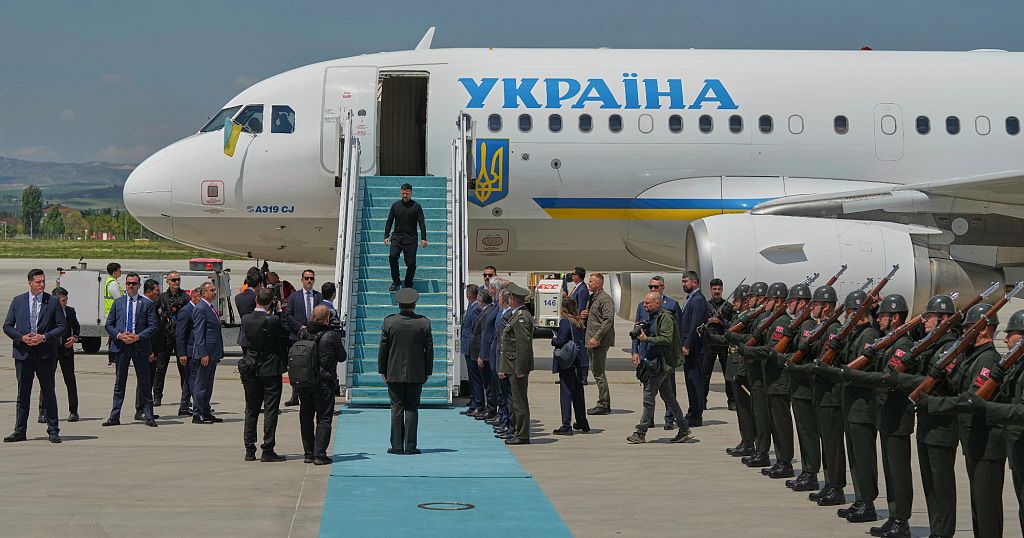 Ukrainian president Volodymyr Zelenskyy arrives in Turkey for talks | Africanews