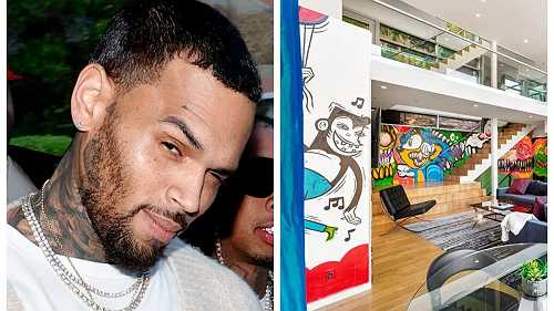 Inside Chris Brown's Former L.A. Mansion, Now Up for Sale!