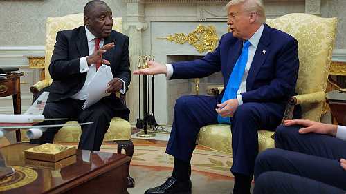 Trump Tried to Recreate that Zelenskyy, White House Moment...but South Africa's President Wasn't Having it