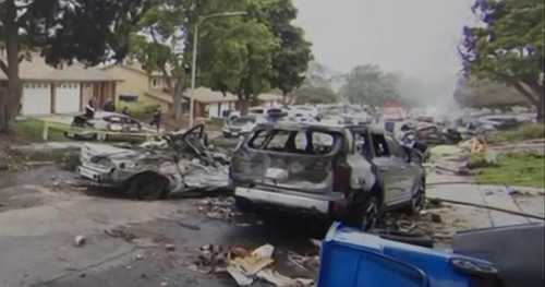 Multiple people dead after private plane crashes into San Diego neighborhood, authorities say