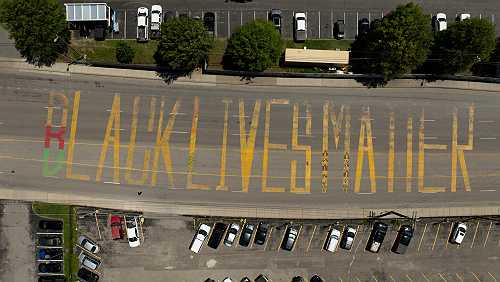 Black Lives Matter street murals stand as an enduring reminder of protests against racism