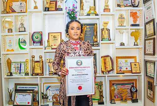 ECOWAS Youth Parliament Honours Dr. Krystal Changchangi With Global Philanthropi - Celebrities - Nigeria