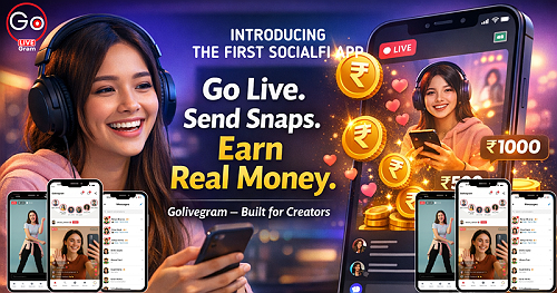 GoLiveGram - Stream, Connect & Monetize Your Passion