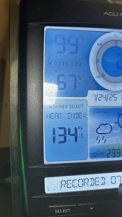 This is crazy#SuperHeatWave