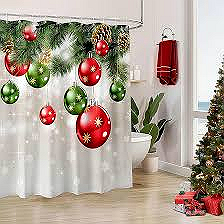 Offering - Mantto Christmas Shower Curtain.