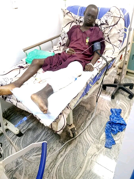 Our great black community our brother here needs you to bring hope to his life he is suffering from...