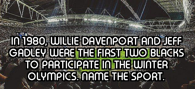 How Well Do You Know Blacks in Sports