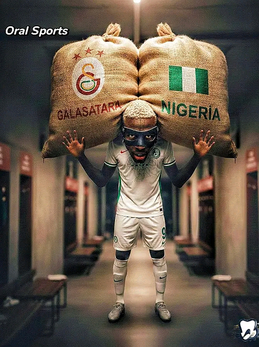 The Weight of a Nation and a City.One man, two massive responsibilities. 🇳🇬🦁