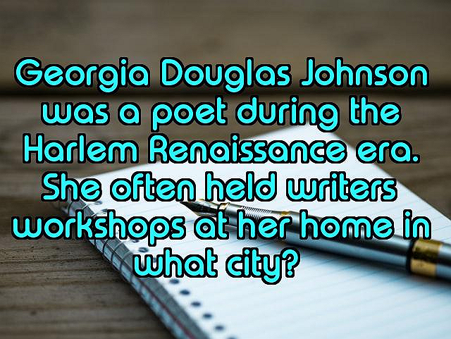 How Well Do You Know Blacks in The Arts